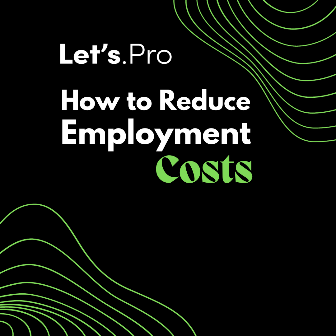 hot to reduce employment cost